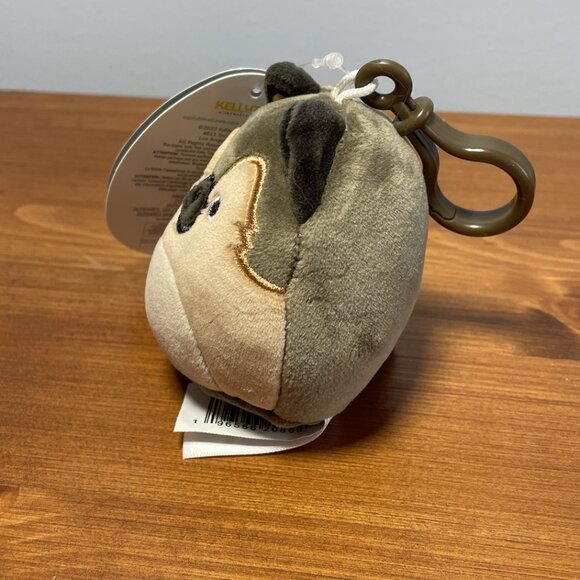 Squishmallows Mario German Shepherd Puppy Dog Clip Plush - Picture 4 of 10